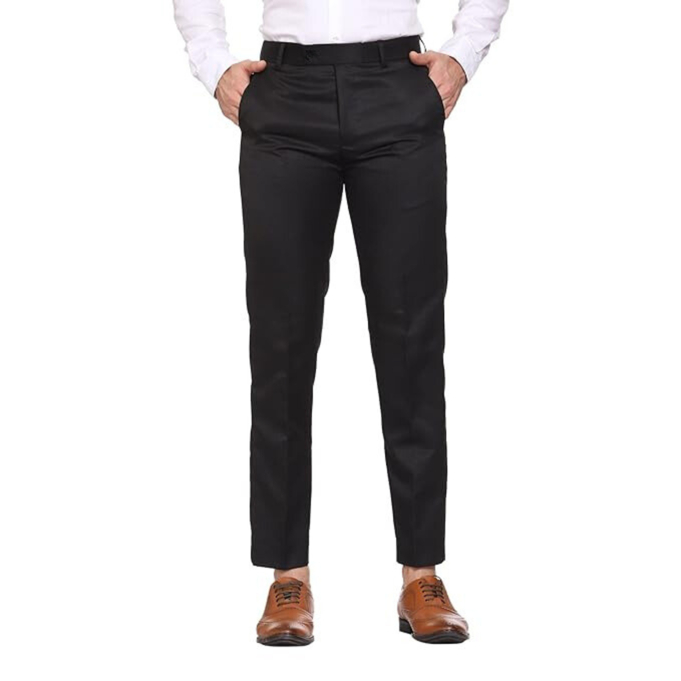 Comfortable Office Wear Pants - Black - PANT_M