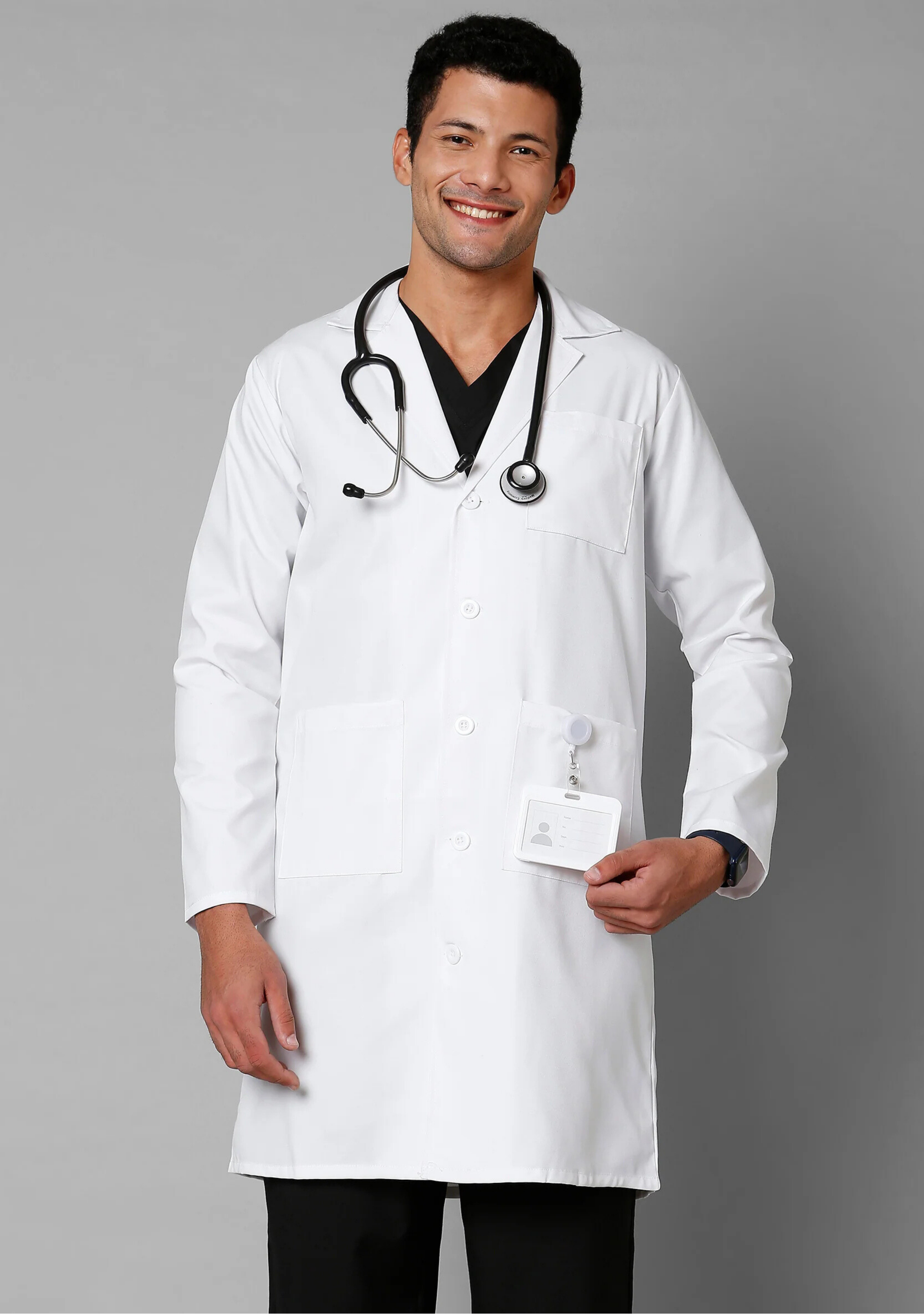 Ideal for Doctors & Medical Professionals - LABCOAT_FLFS_S