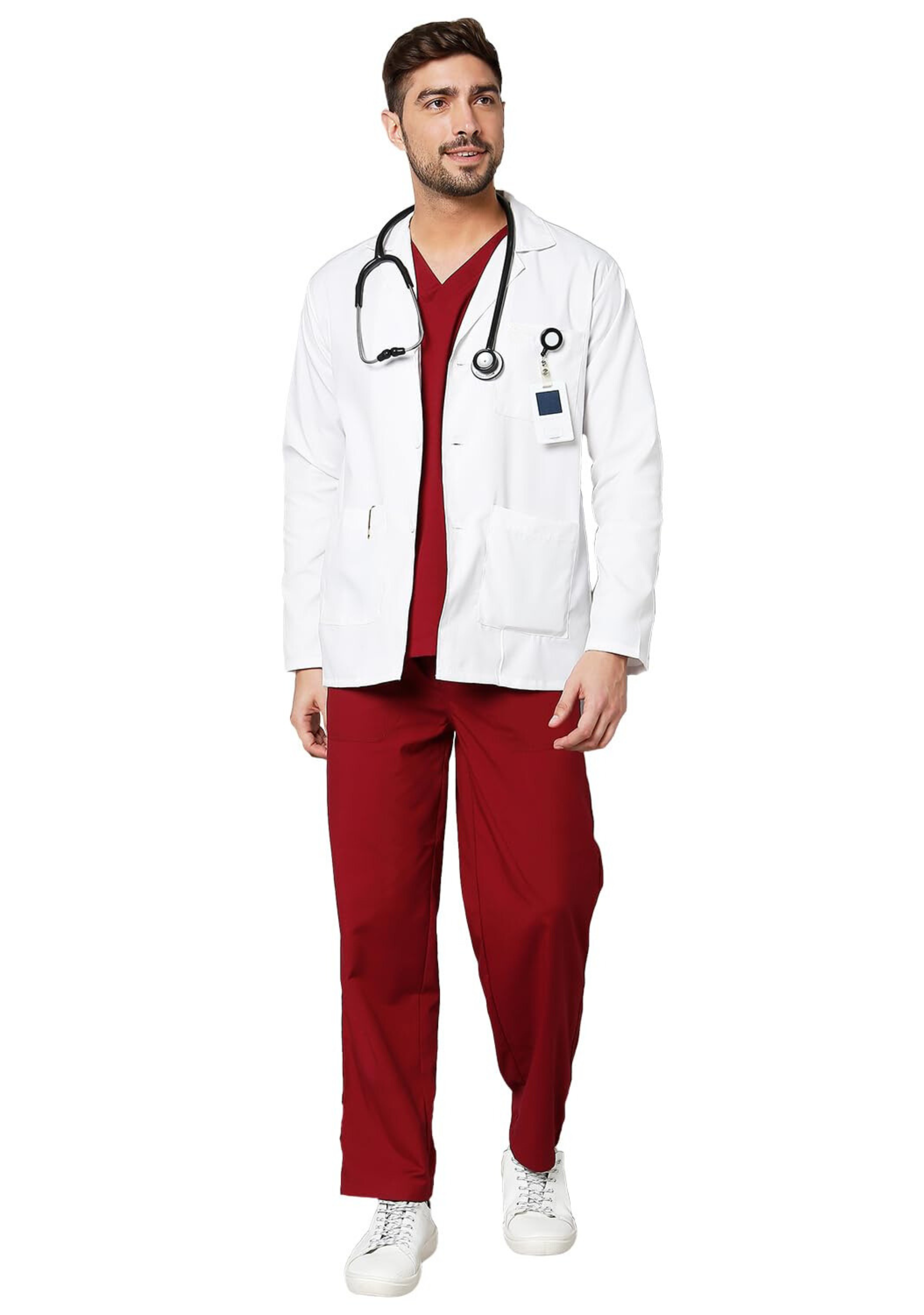 Ideal for Doctors & Medical Professionals -LABCOAT_HLFS_M