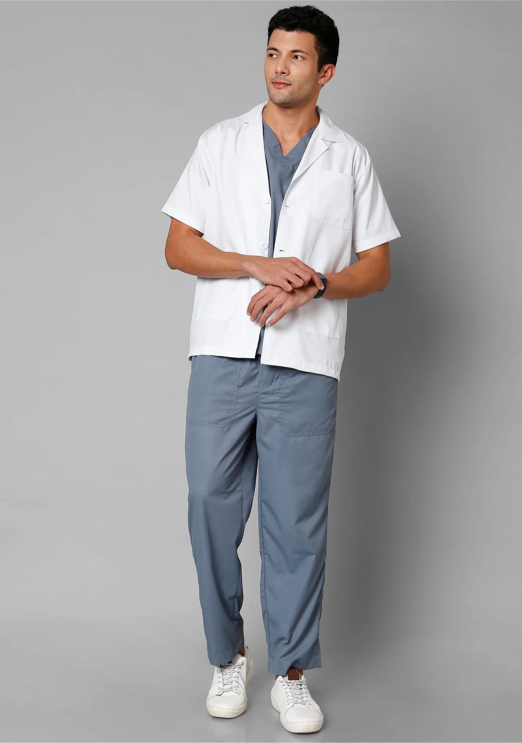 Ideal for Doctors & Medical Professionals - LABCOAT_HLHS_L