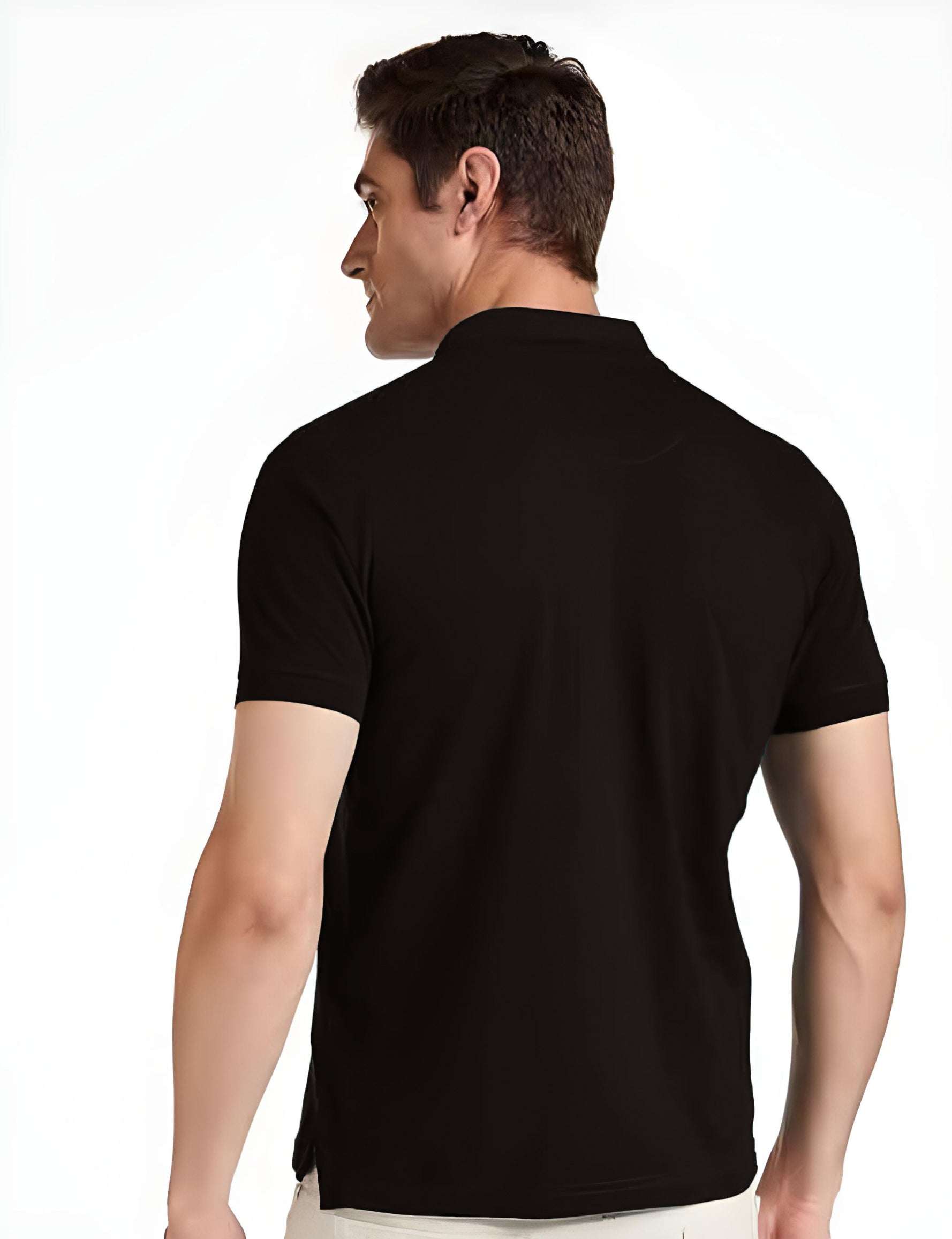 Polo T-Shirt for Men (Black)