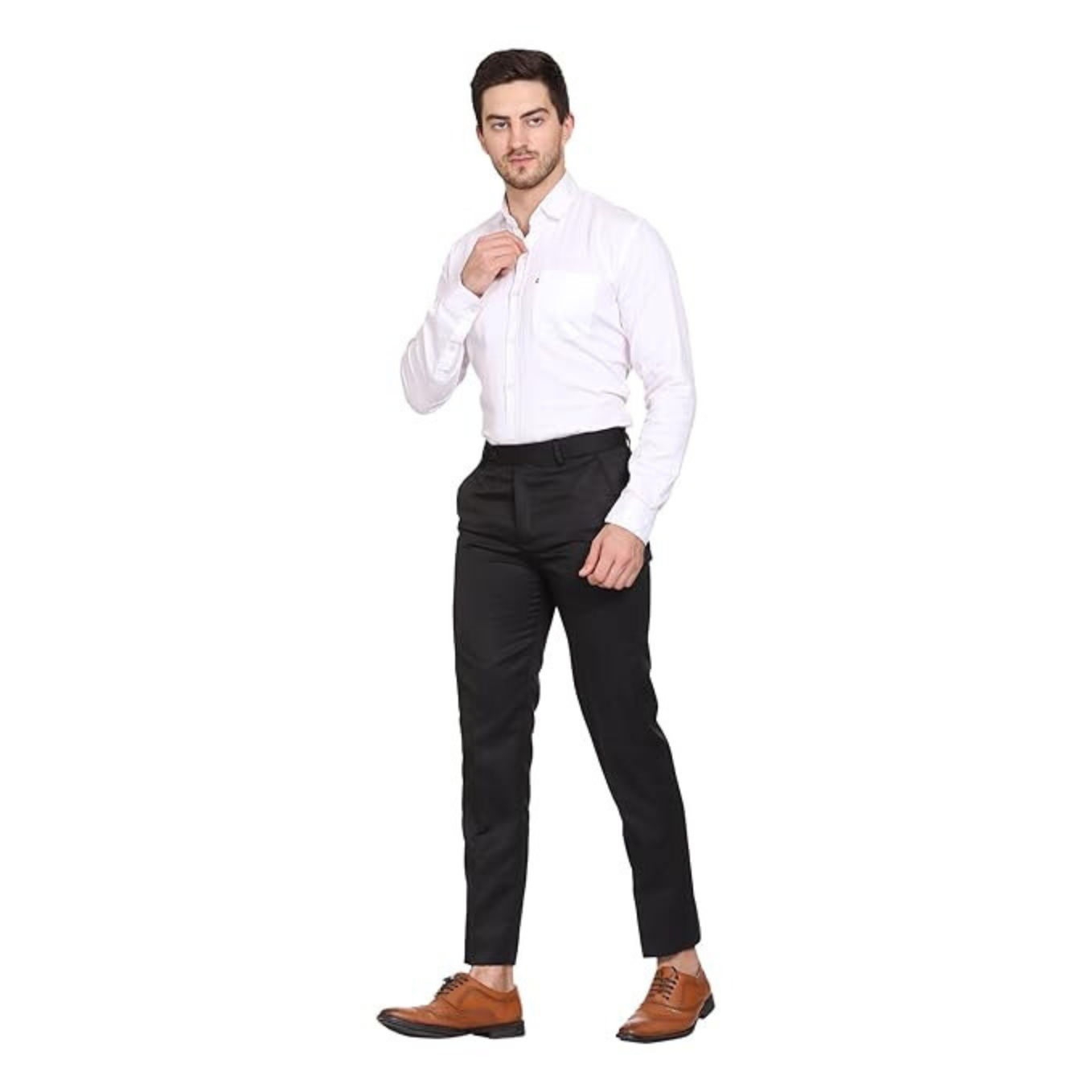 Comfortable Office Wear Pants - Black - PANT_2XL