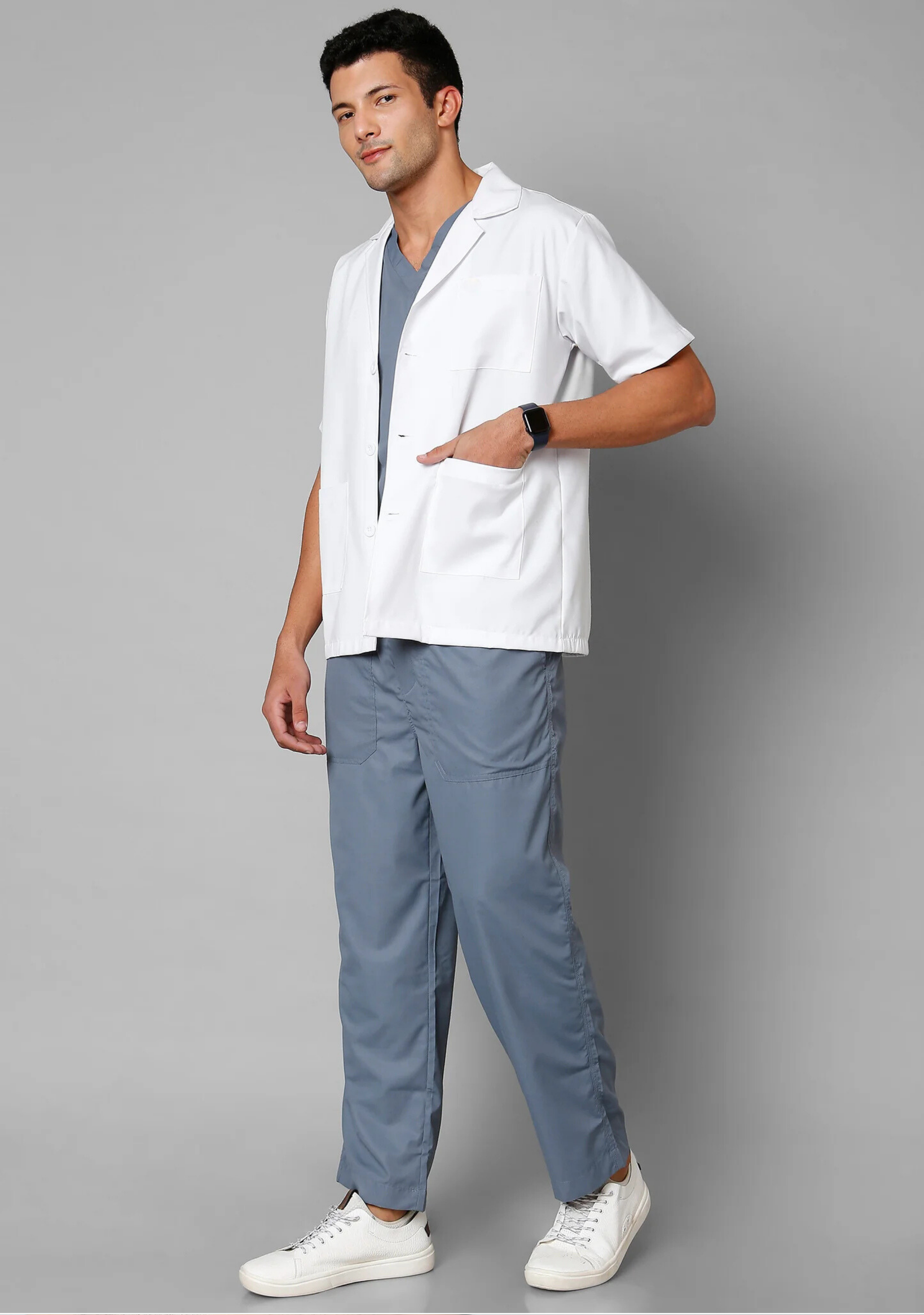 Ideal for Doctors & Medical Professionals -LABCOAT_HLHS_M