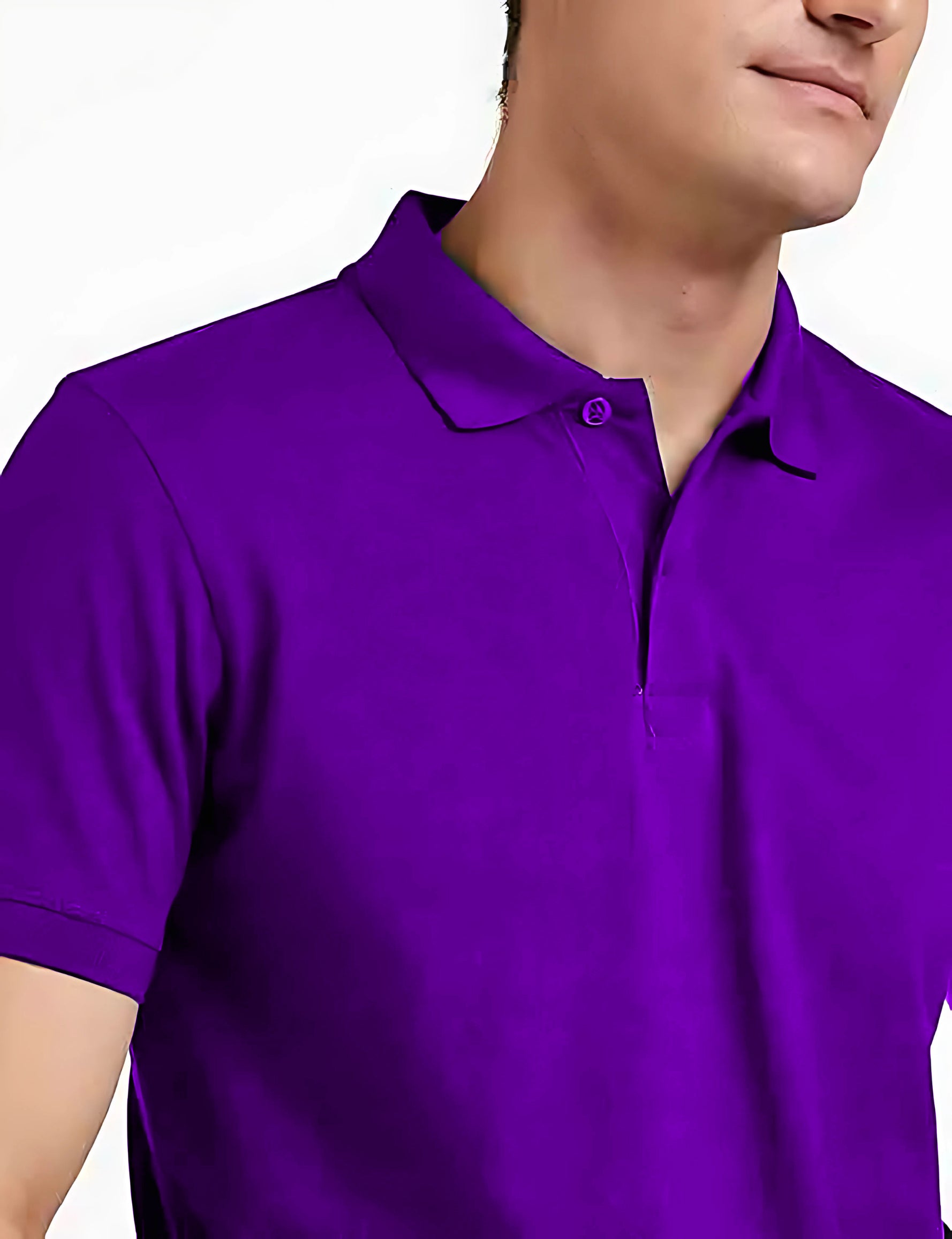 Polo T-Shirt for Men (Purple)