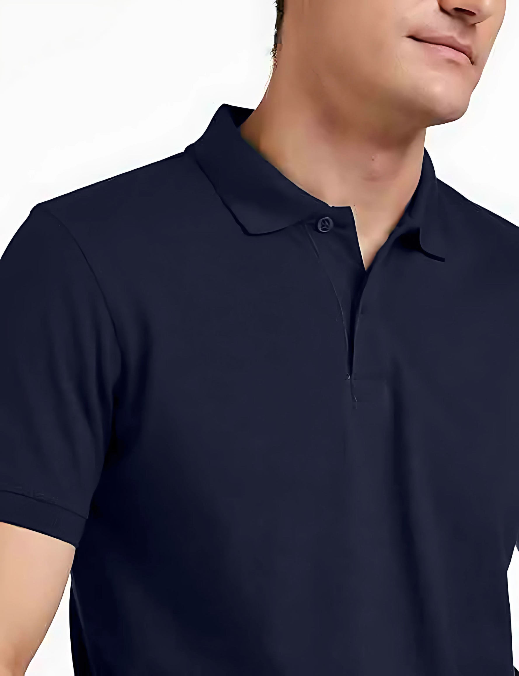 Polo T-Shirt for Men (Dark Navy Blue)