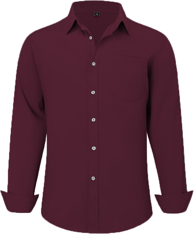 Daily Wear (Shirt_Dark Wine)