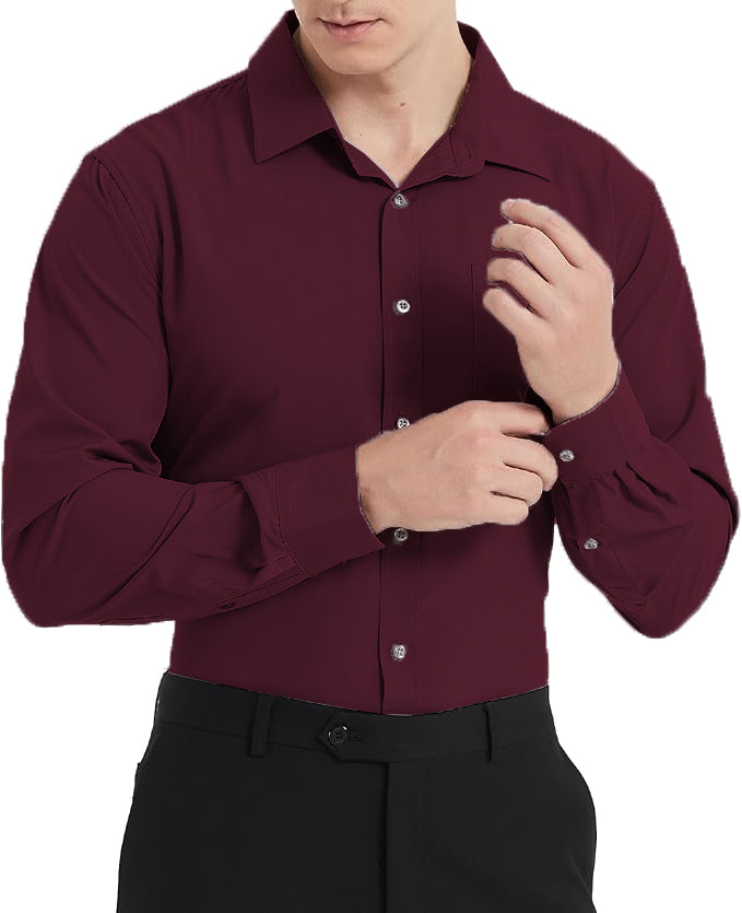 Daily Wear (Shirt_Dark Wine)