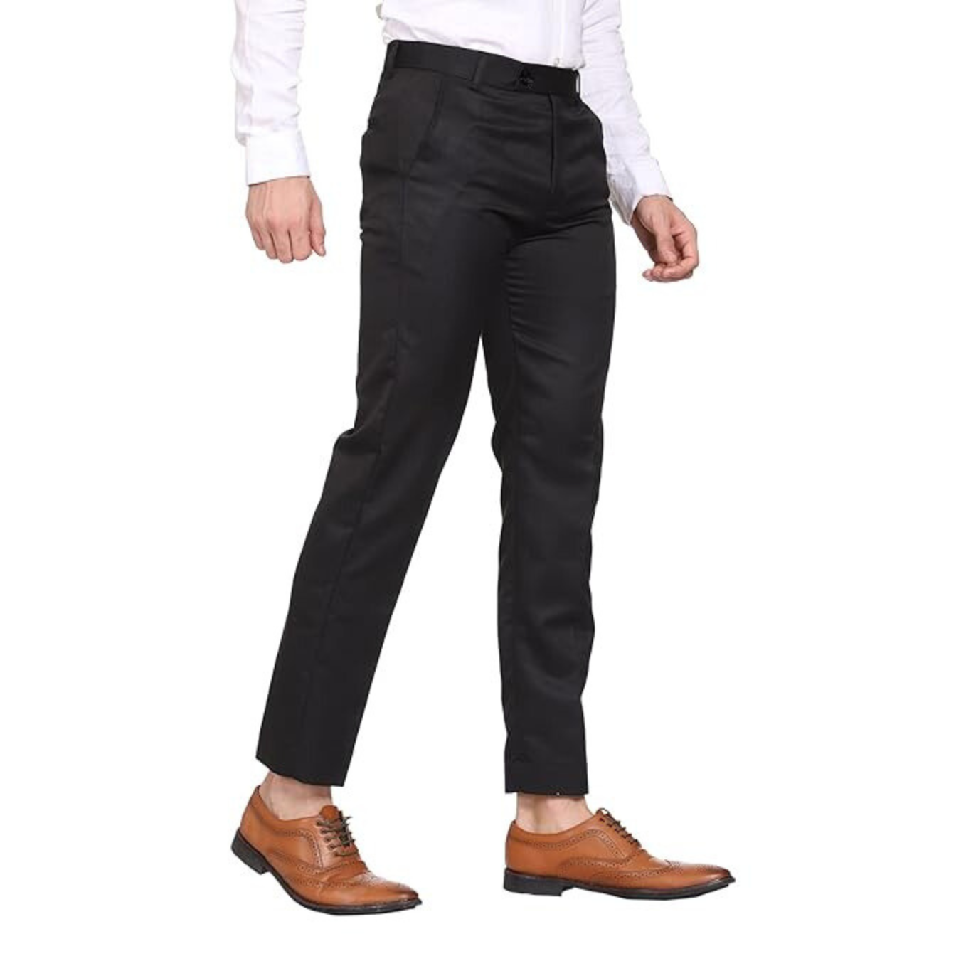 Comfortable Office Wear Pants - Black - PANT_2XL