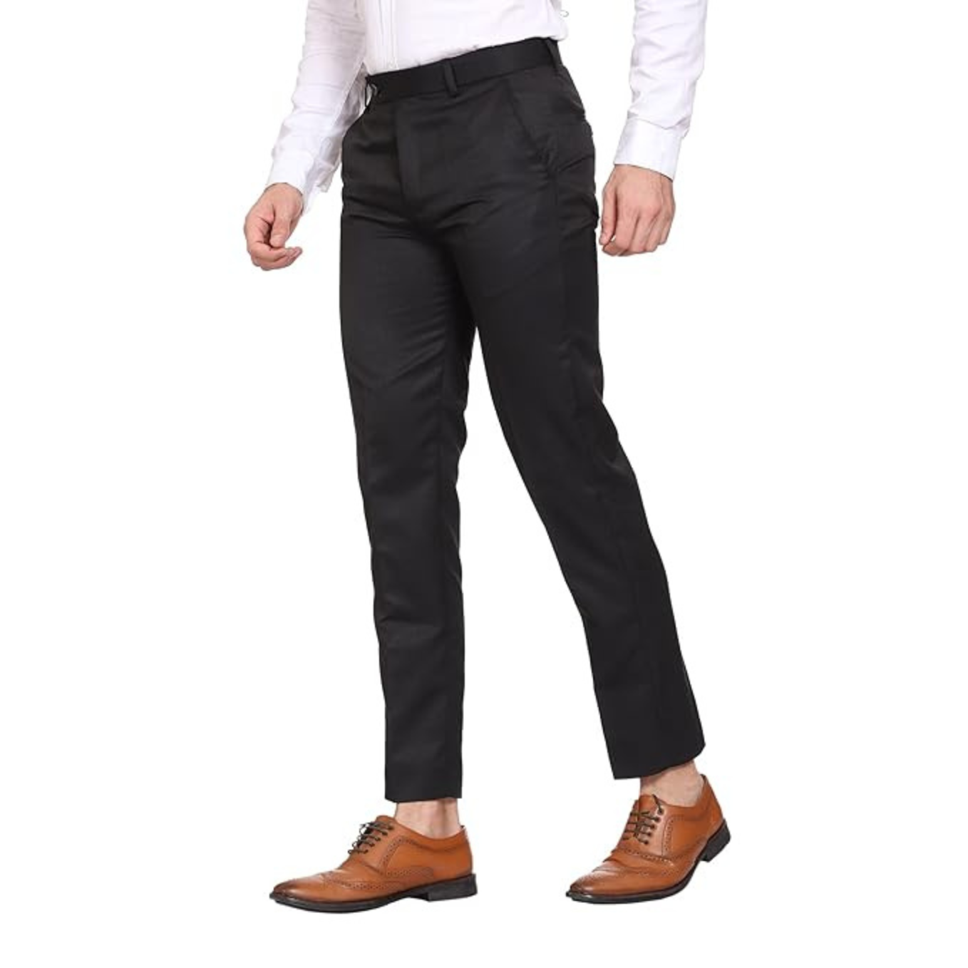 Comfortable Office Wear Pants - Black - PANT_2XL