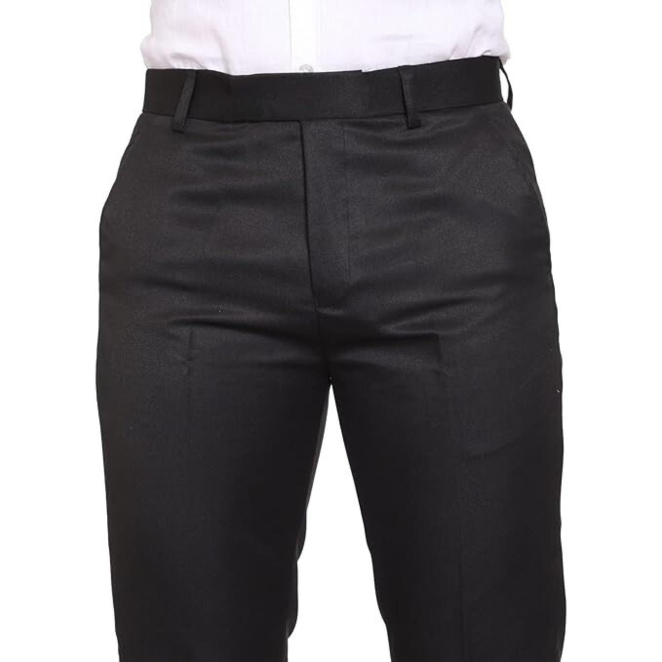 Comfortable Office Wear Pants - Black - PANT_2XL