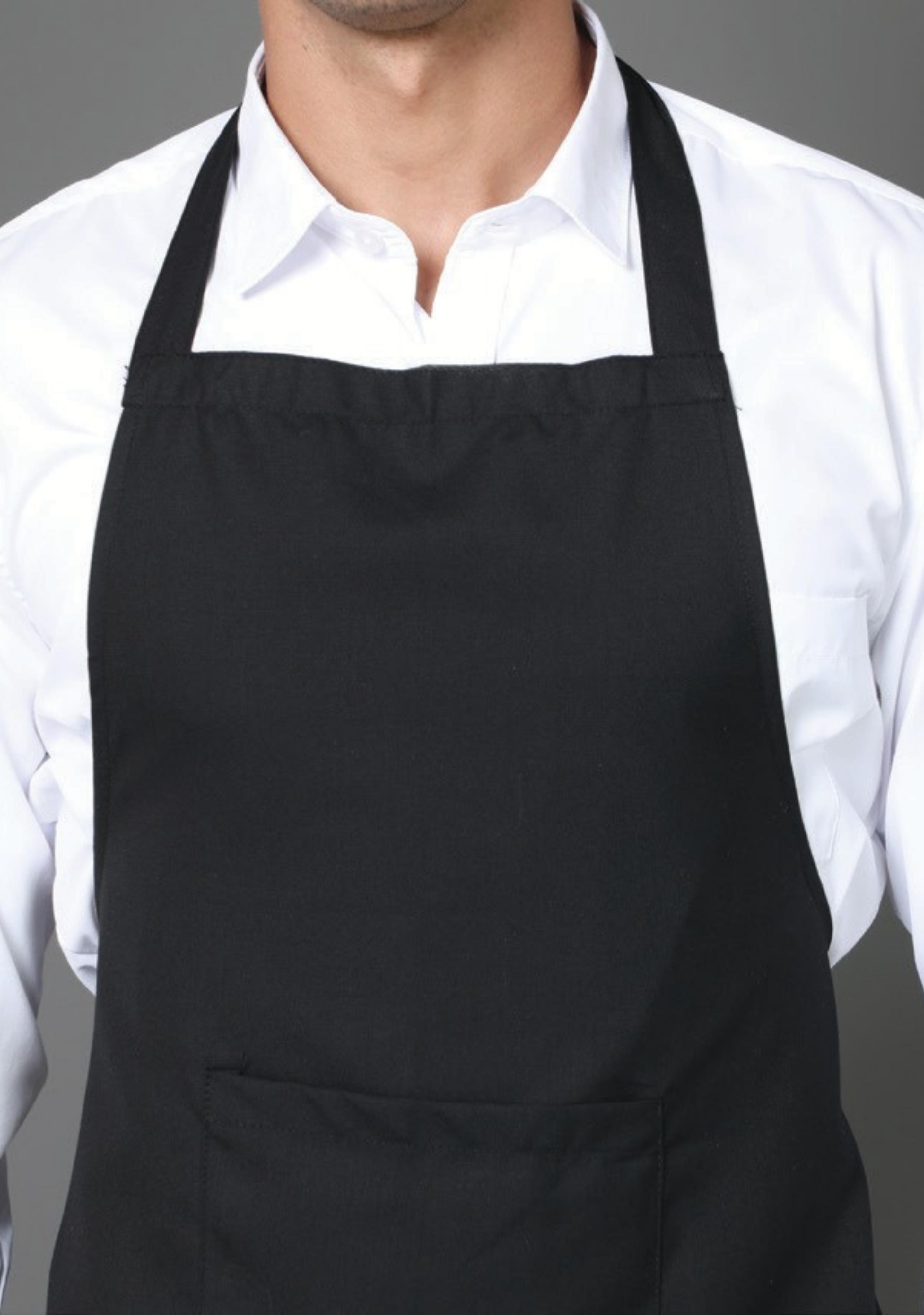 Professional Black Full Apron - Stylish & Durable for Chefs, Bakers, and Home Cooks