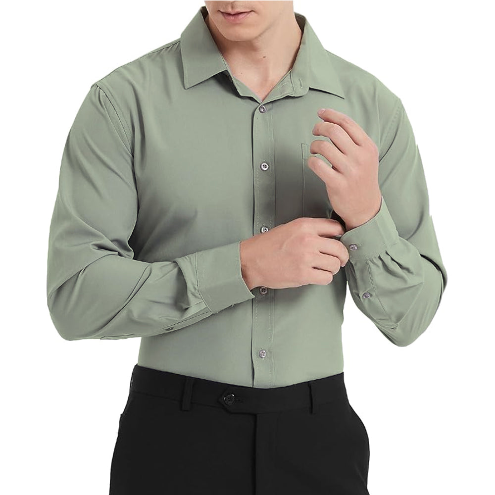 Daily Wear(Shirt_Light Olive Green)