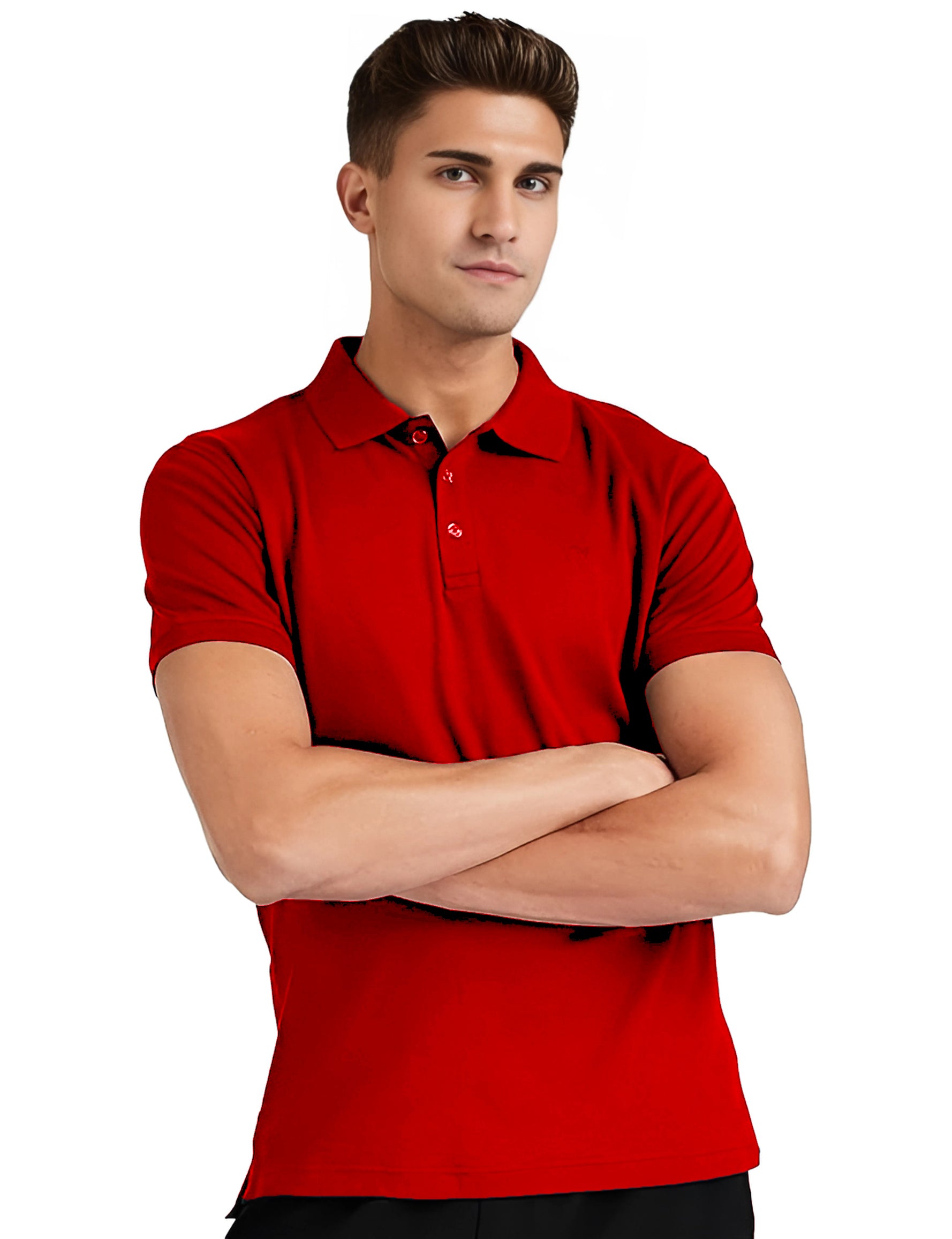 Polo T-Shirt for Men (Red)