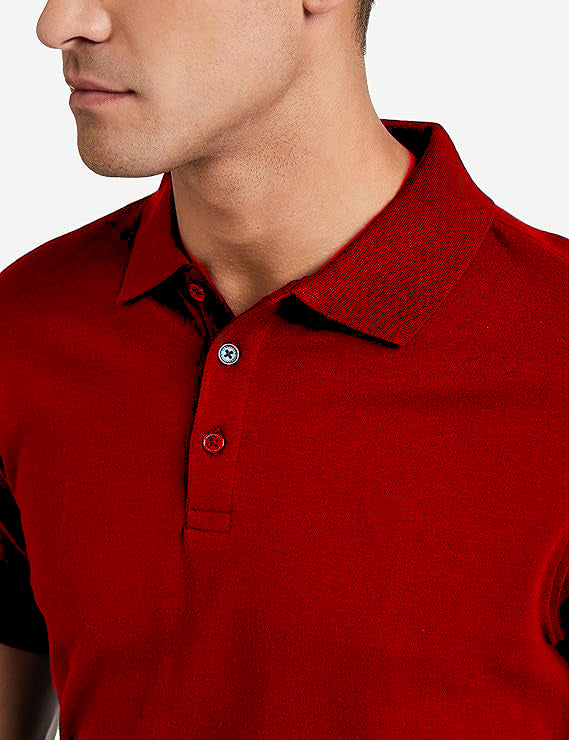 Polo T-Shirt for Men (Red)