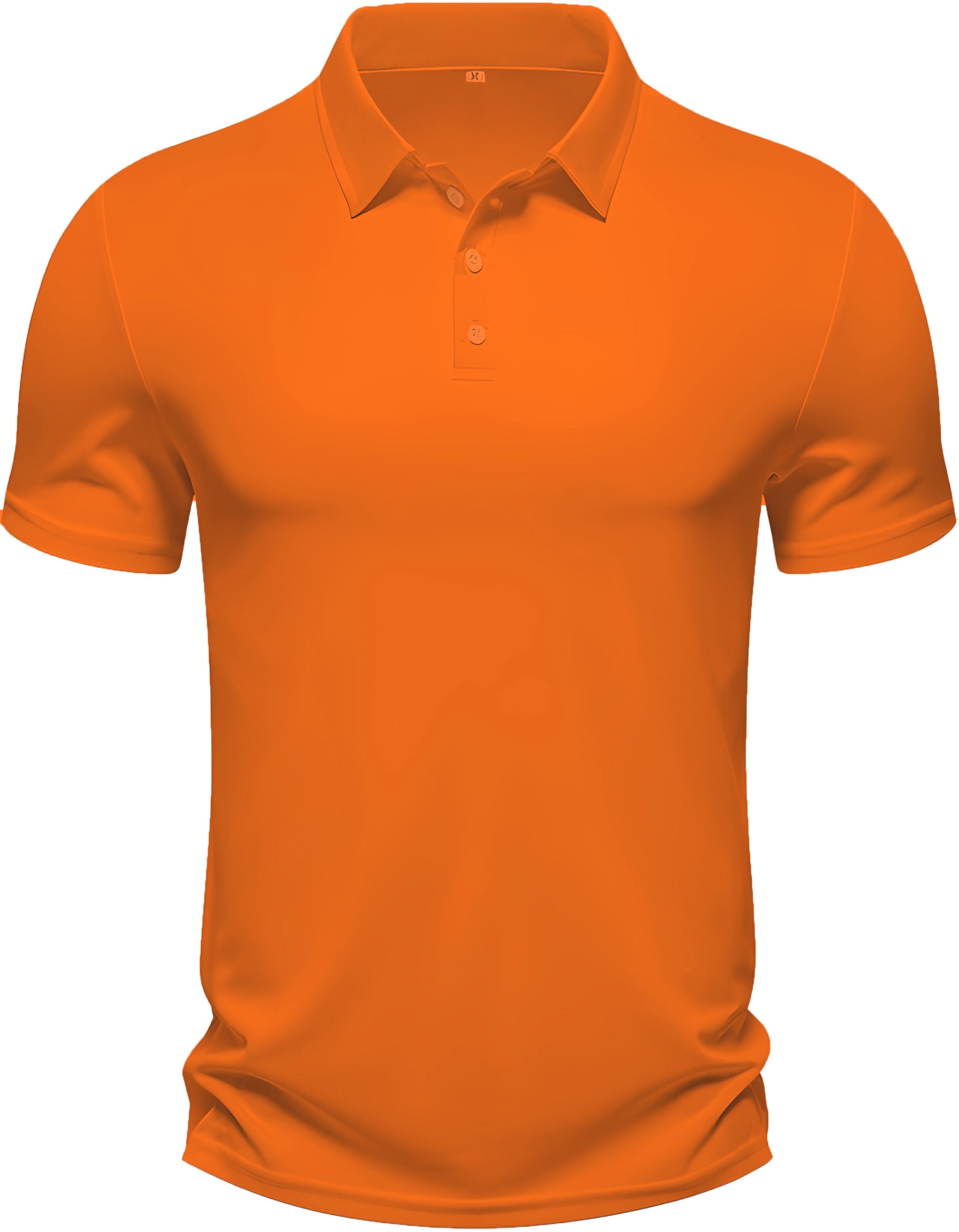 Polo T-Shirt for Men (Dark Orange)