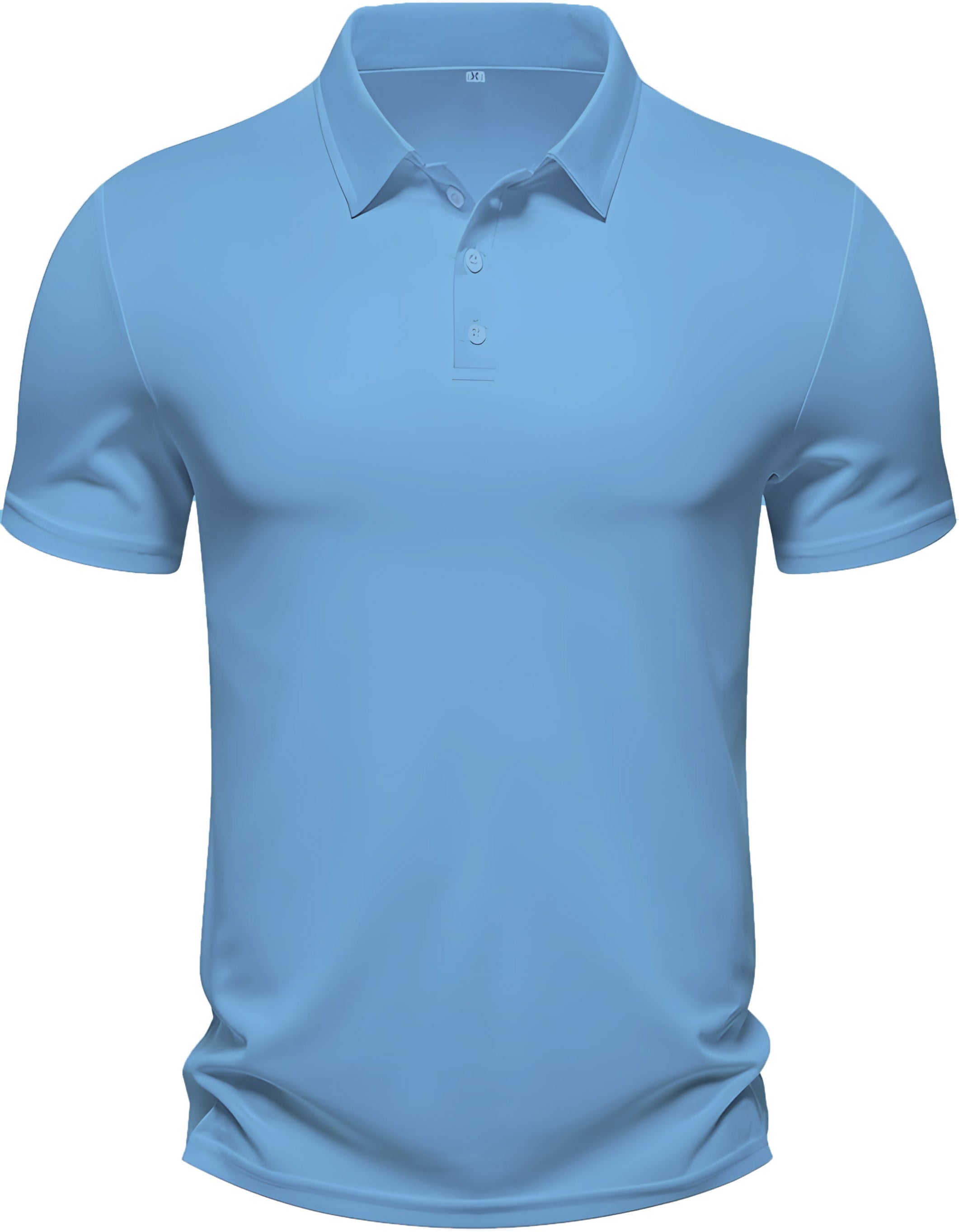 Polo T-Shirt for Men (Sky Blue)