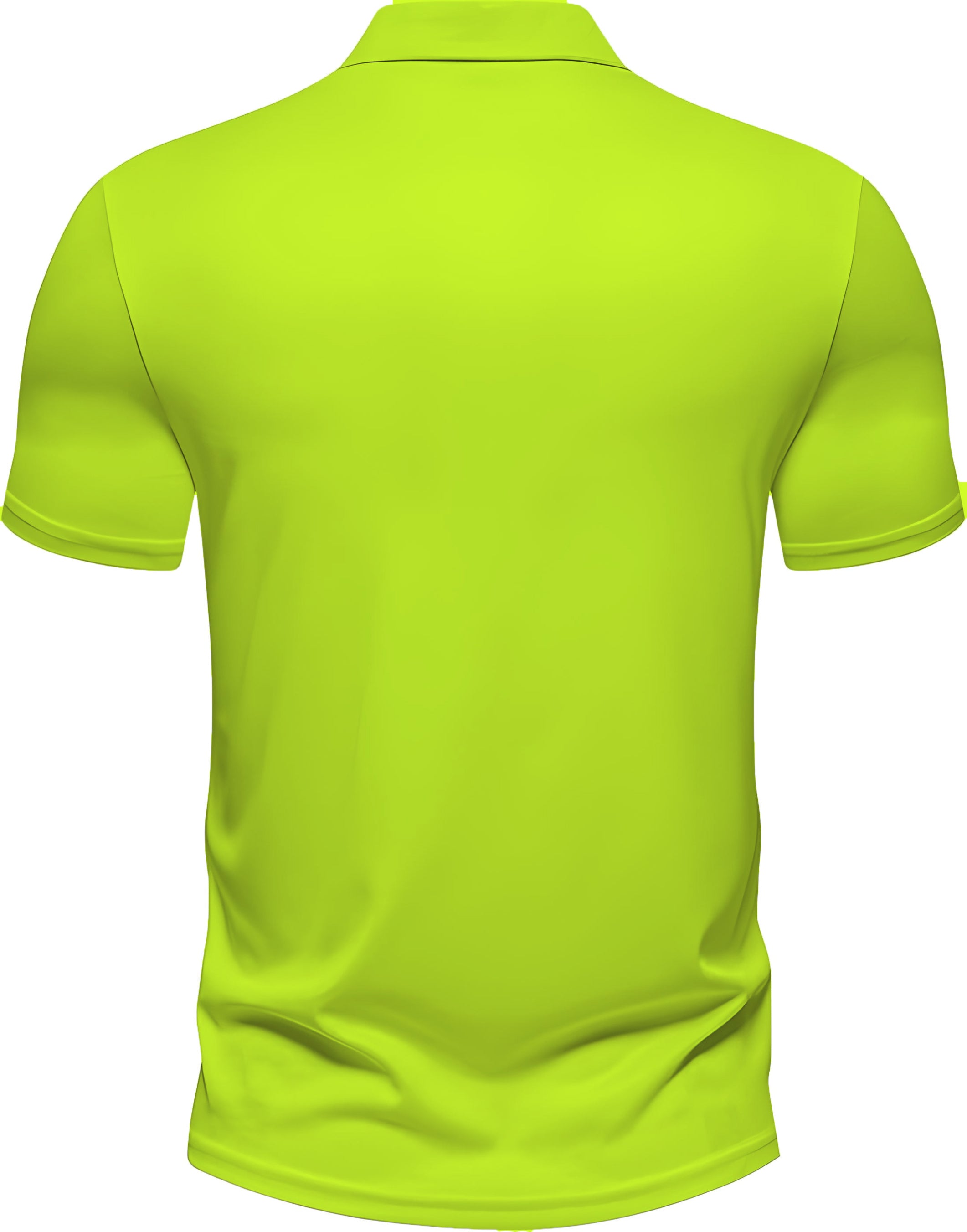 Polo T-Shirt for Men (Lime Green)