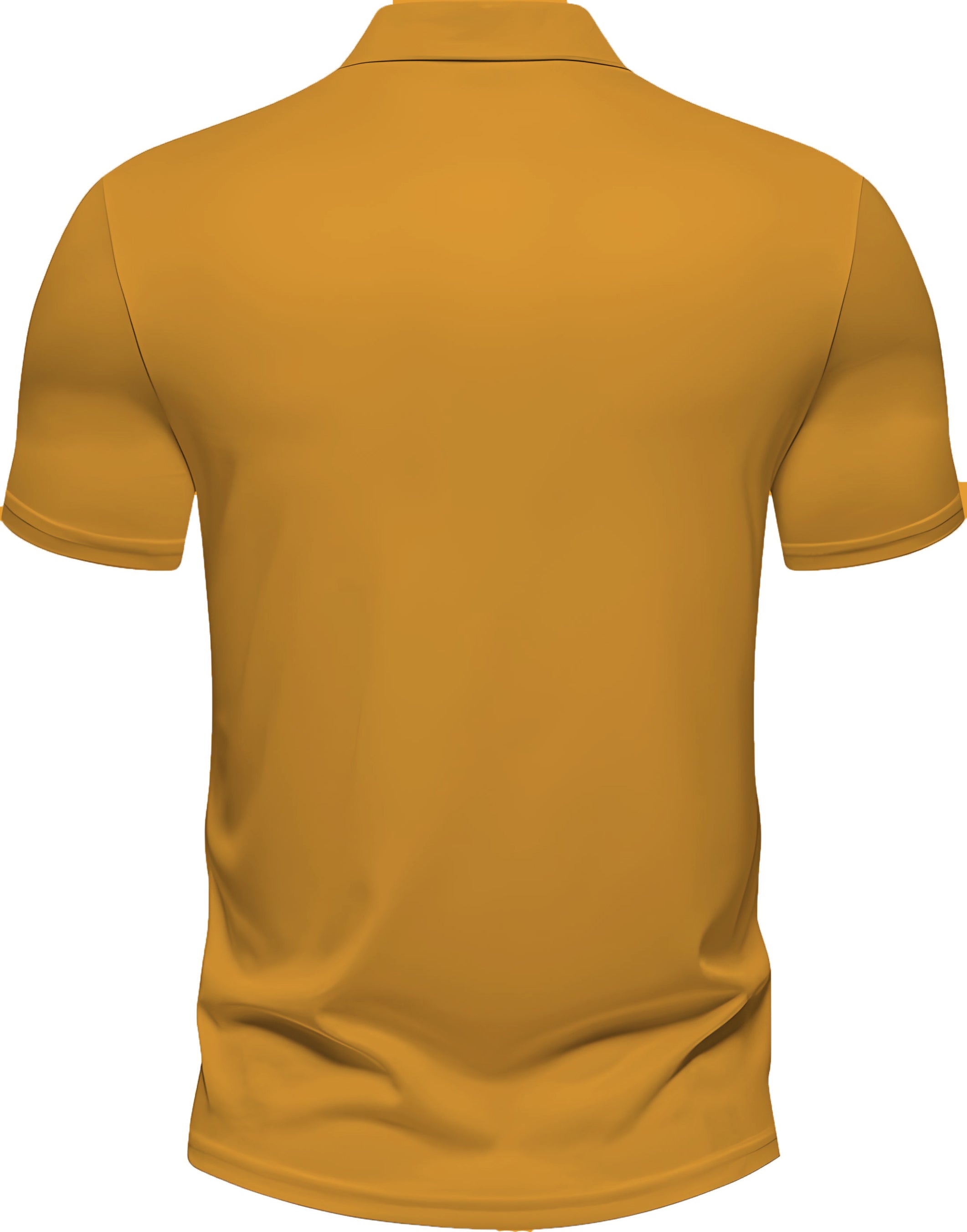 Polo T-Shirt for Men (Ochre Yellow)