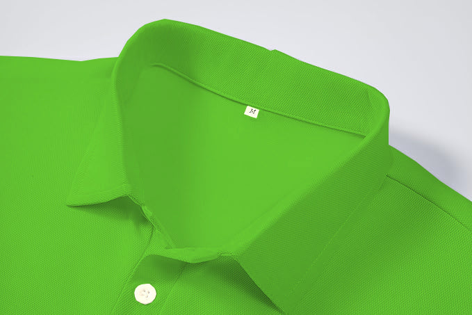 Polo T-Shirt for Men (Parrot Green)