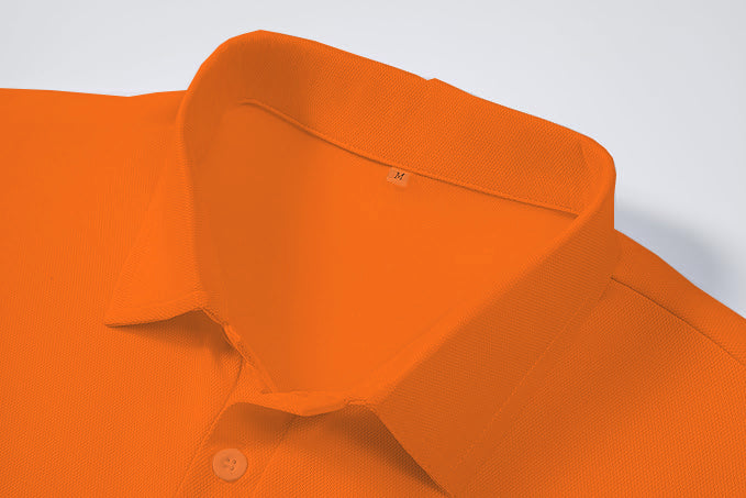 Polo T-Shirt for Men (Dark Orange)