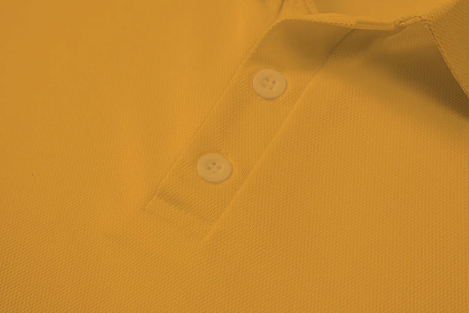 Polo T-Shirt for Men (Ochre Yellow)