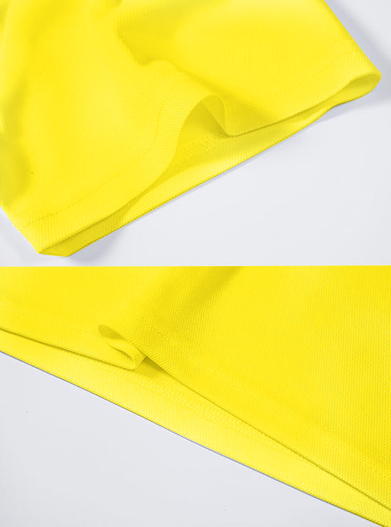 Polo T-Shirt for Men (Lemon Yellow)