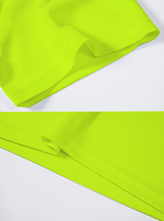 Polo T-Shirt for Men (Lime Green)